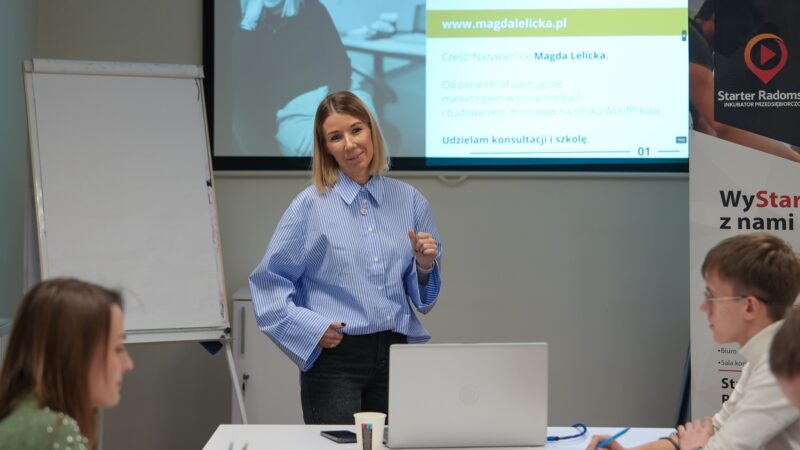Prelekcja dla STARTER RADOMSKO! Marka osobista czy firmowa?