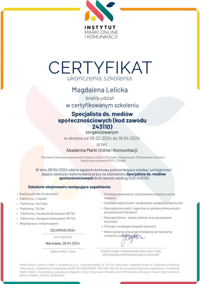 certyfikat-sms-e5-magda